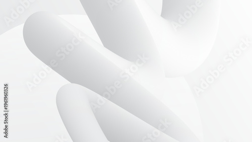 White grey blurry fluid wave. geometric compositions with gradient 3d flow shape. Innovation modern background for cover, banner, landing page.