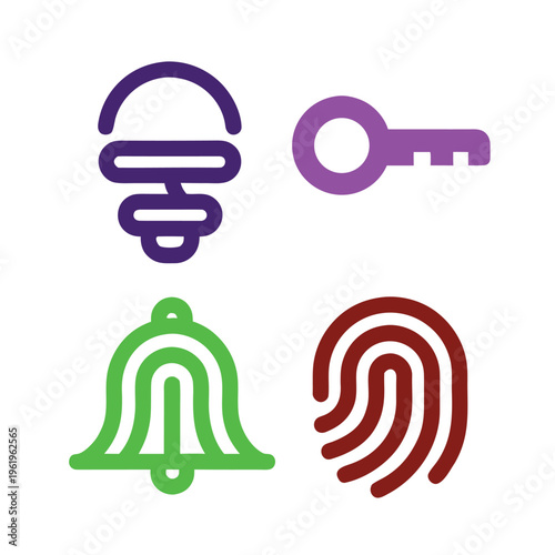 Colorful of d n a double helix and chromosomes on white background genetics biology