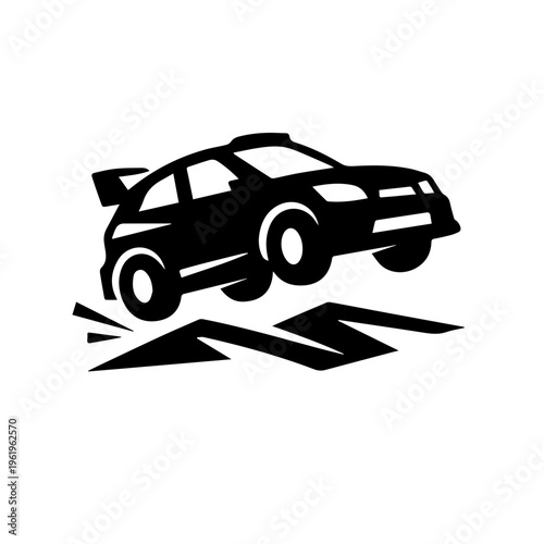 Rally Off-Road Jump Icon