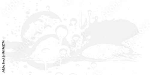 Abstract grunge vector illustration of a rainy autumn sky with a vintage umbrella and clouds in a wet nature pattern design