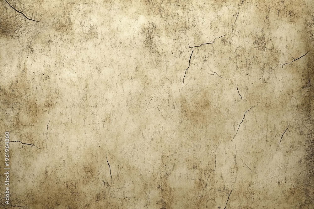 Fototapeta premium Vintage Parchment Texture with Distressed Canvas Backdrop, Ideal for Aged Backgrounds and Designs