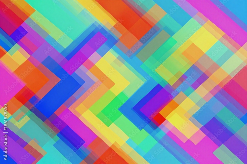 Obraz premium A colorful background with a pattern of squares