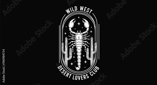 Modern Scorpion Icon with Gradient Texture, ideal for logo design, branding, and promotional materials.