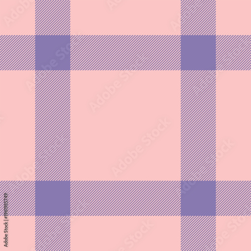 International background tartan pattern, site texture textile vector. Dining room check fabric seamless plaid in light and indigo colors.