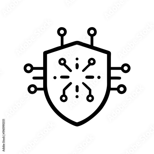 Cyber Security Shield with AI Neural Network and Active Data Protection