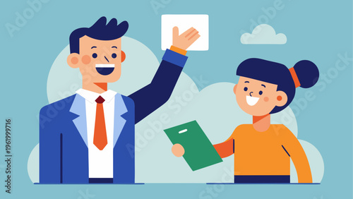 Business People, Cartoon Characters, Teamwork, Communication