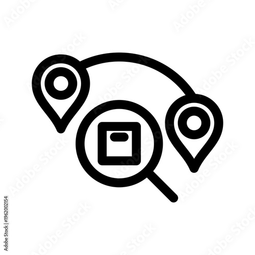 Order Tracking Icon Vector Symbol Design Illustration