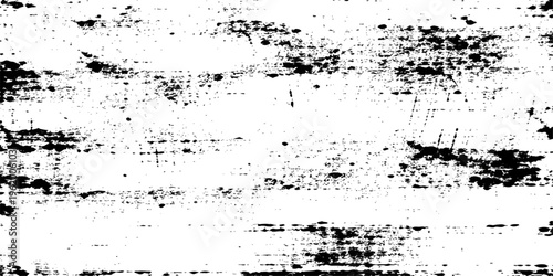 Abstract an aesthetic contrast image of a black and white graphic design that displays rough and unique texture. it is a design or pattern on the textured surface.