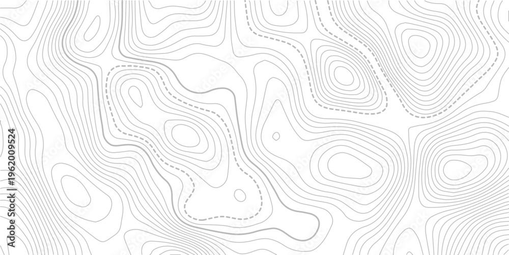 Fototapeta premium Dense lines, Background of the topographic map.Topographic contour map. Vector cartography illustration. Topography and geography map grid abstract backdrop.