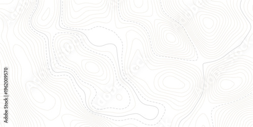 Dense lines, Background of the topographic map.Topographic contour map. Vector cartography illustration. Topography and geography map grid abstract backdrop.