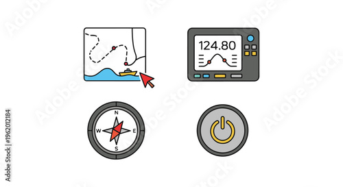 Chart Plotter Line art vector creative abstract clean shapes