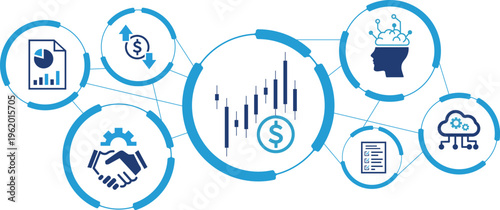 Business finance automation solutions. Financial data analysis and cash flow optimization.