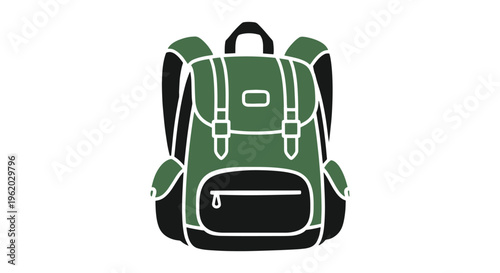 Camp rack Line art vector set minimal abstract shape