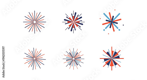 Diffraction Pattern Line art abstract creative design vector