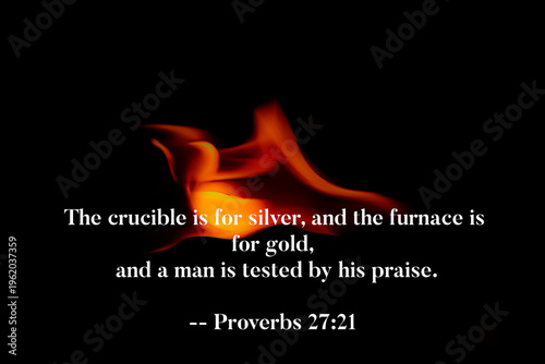 Φωτογραφία Proverbs 27, 21
