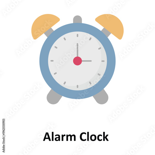 Alarm Clock Vector icon which can easily modify or edit