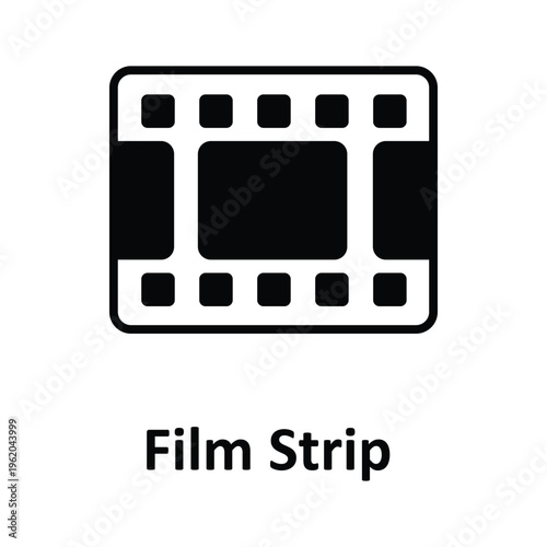 Film Strip Vector icon which can easily modify or edit