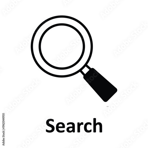 Search Vector icon which can easily modify or edit