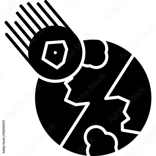 Meteor Impact Icon