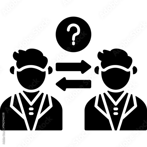 Conflict Mediation Icon