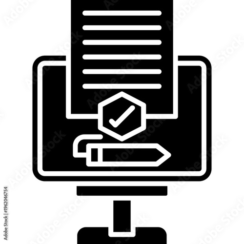 Canvas Print Clarification Request Icon
