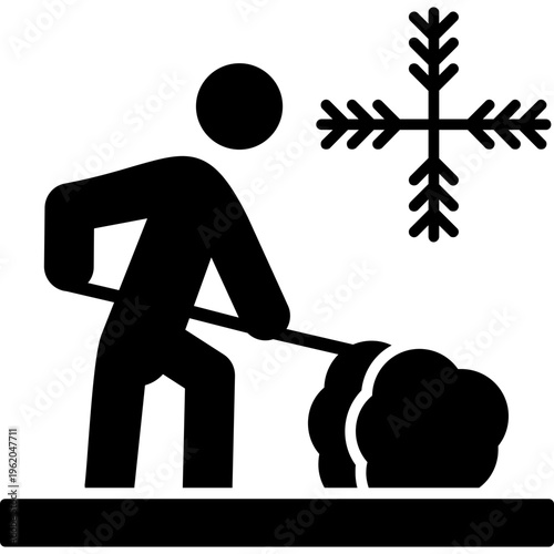 Snow Removal Service Icon