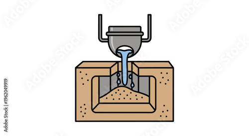 Casting Line art vector set creative abstract