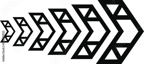 A large black x marked symbol on a white background for design and illustration purposes