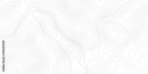Background of the topographic map. Topographic lines, contour background. topo map texture. Abstract lines and wavy background. Grid geographic relief.
