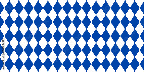 seamless geometric pattern, Seamless geometric diamond pattern in two tone blue. blue diamond checkerboard, chessboard seamless Repeat seamless pattern design for fabric printing or background