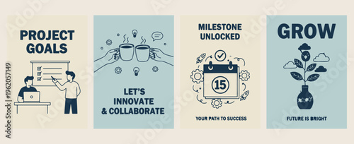 Innovation and team collaboration, business brainstorming process, creative idea generation, partnership and synergy, milestone achievement unlocked, future technology strategy, professional networkin