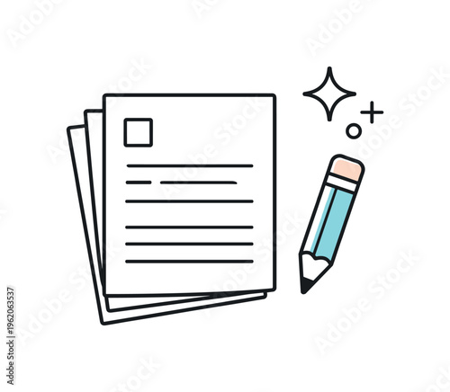 Study organization and preparing handwritten notes that help students and professionals structure ideas, remember key concepts, and maintain productive learning routines, a simple