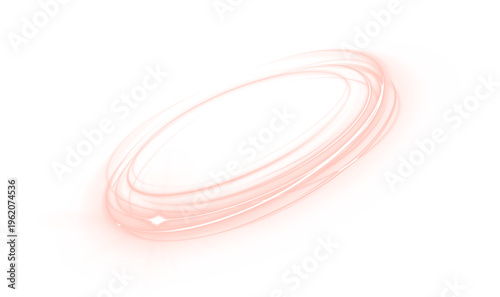 Red neon halo circle with glowing edges and smooth luminous gradient. Minimal composition enhances clarity and visual balance. Ideal for UI and futuristic graphics.
