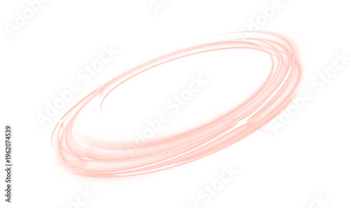 Vibrant glowing red circle with soft neon light and smooth edges. Subtle light effects create depth and elegance. Perfect for banners and modern digital visuals.