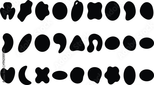 Karyotype image showing 46 chromosomes arranged in rows for genetic analysis and study