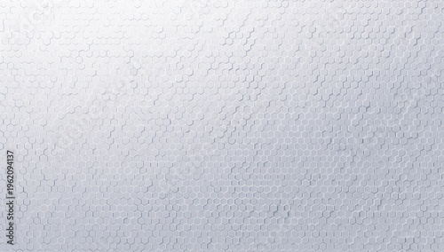 Textured Background with Hexagonal Pattern in Soft White Tone
