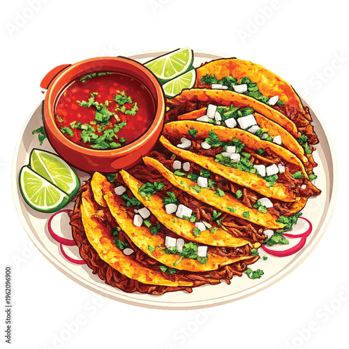 Gourmet dinner plate featuring delicious grilled meat, chicken, and sausages served with fresh salad, red tomato, and healthy green vegetables for a flavorful restaurant dish