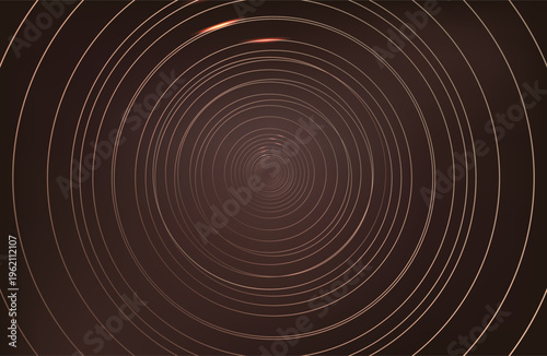 Premium background design with mocha mousse line pattern (texture) in luxury pastel color. Abstract horizontal vector template for business banner.dark brown background with golden brown circles. 