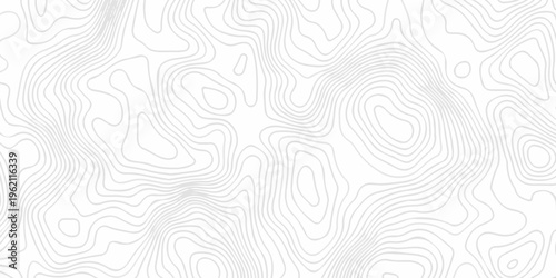 Contour abstract map relief land outline. Topographic map patterns. White wave paper curved reliefs abstract background. Background of the topography map. Abstract pattern with lines.