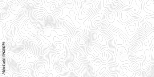 Contour abstract map relief land outline. Topographic map patterns. White wave paper curved reliefs abstract background. Background of the topography map. Abstract pattern with lines.