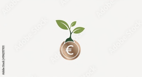 hand holding a plant