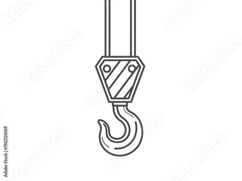 Heavy Duty Industrial Metal Hook.