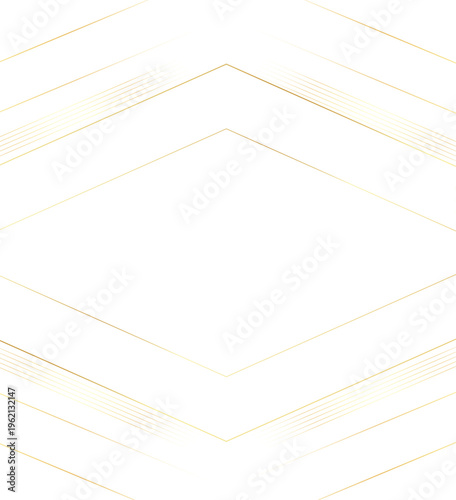 高級感のある金色ラインが交差するミニマル幾何学デザイン背景、洗練されたビジネスやラグジュアリーブランド向けの抽象フレーム素材