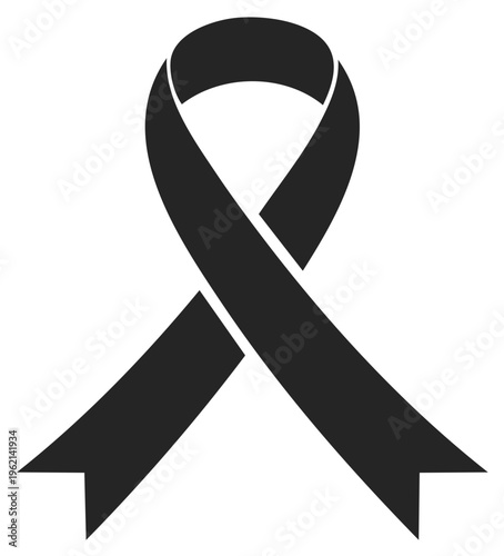Black Mourning Ribbon: Symbol of Remembrance, Loss, Solidarity, and Awareness