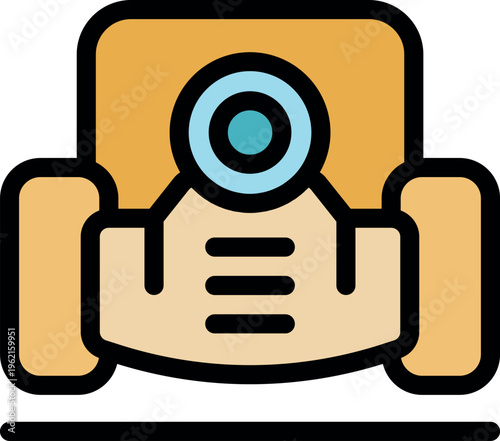 Robot vacuum cleaner efficiently cleaning home, ensuring a spotless and dust free environment