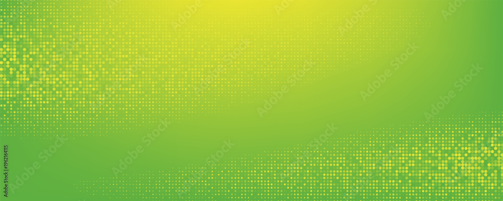 Fototapeta premium minimalist hexagon design with green speed lines design. Modern Vector ilustration