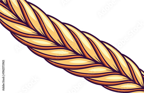 Elegant Hair Braid Hairstyle Design. Beautiful Braided Hair Fashion Style. Traditional Hair Braid Look Concept. Long Hair Braid Styling Arrangement. Classic Braided Hair Beauty Concept. Stylish Hair