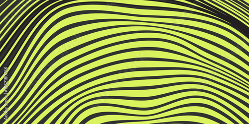 Thin to thick transition stripe pattern. Halftone gradient line bg