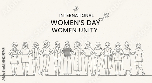 International Womens Day Women Unity Celebration.