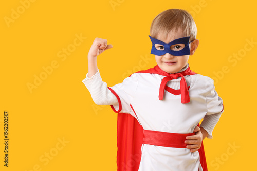 Cute happy little boy dress...